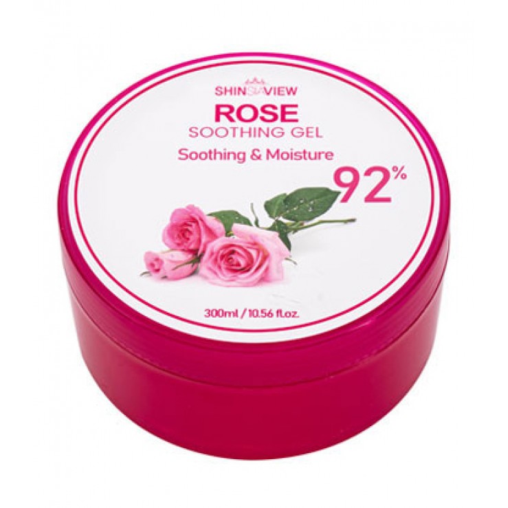 Успокаивающий гель для лица и тела  с экстрактом розы SHINSIAVIEW ROSE SOOTHING GEL