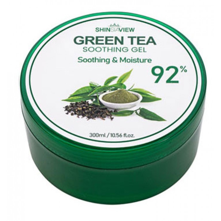 Успокаивающий гель для лица и тела с экстрактом зелёного чая SHINSIAVIEW GREEN TEA SOOTHING GEL