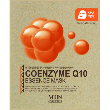ТКАНЕВАЯ МАСКА С КОЭНЗИМОМ Q10 Mijin Coenzyme Q10 Essence Mask            